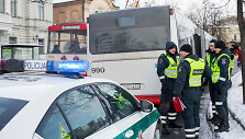 Vilniuje autobusas užgavo pėsčiąjį