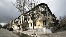 Karo padariniai Mariupolyje matomi iki &scaron;iol