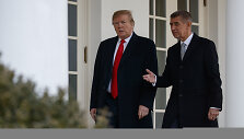 Donaldas Trumpas ir Andrejus Babi&scaron;as 2019-aisiais /  / AP