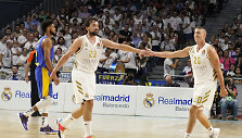 Madrido &bdquo;Real&ldquo; &ndash; Tel Avivo &bdquo;Maccabi&ldquo; rungtynių akimirka.