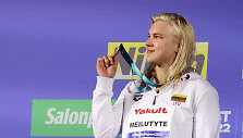 Rūta Meilutytė i&scaron;kovojo auksą pasaulio čempionate.