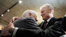 Gitano Nausedos &scaron;tabe laukiama Prezidento rinkimu rezultatu / Greta Skaraitienė nuotr.