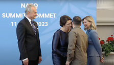 Gitanas Nausėda, Diana Nausėdienė, Volodymyras Zelenskis ir Olena Zelenska