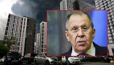 Sergejus Lavrovas ir Ukrainos dronų ataka Maskvoje