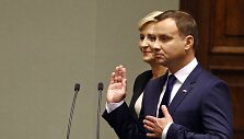Andrzejus Duda prisaikdintas naujuoju Lenkijos prezidentu