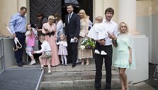 Oksanos ir Simo Jasaičių sūnaus krik&scaron;tynos
