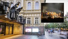 Lietuvos nacionalinis dramos teatras ir spektaklio &bdquo;I&scaron;varymas&ldquo; akimirka