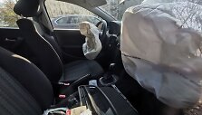 Vilniuje prie Vingio parko susidūrė 3 automobiliai, sužeistas vaikas