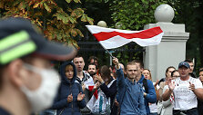 Protestuotojai Minske