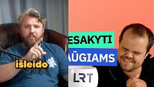 Dominykas Klajumas, stopkadras i&scaron; laidos &bdquo;Ko nesakyti&ldquo;
