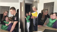Vaizdo įra&scaron;as, kuriame matyti, kaip bandoma i&scaron; mamos paimti vaiką, plinta visuose socialiniuose tinkluose. 