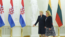 Lietuvos ir Kroatijos prezidenčių Dalios Grybauskaitės ir Kolindos Grabar-Kitarovič susitikimas