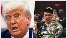 Oleksandras Usykas kviečia Donaldą Trumpą į Kyjivą
