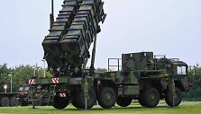  Prie&scaron;lėktuvinės gynybos sistema &bdquo;Patriot&ldquo;  / INA FASSBENDER / AFP