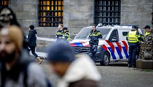 Riau&scaron;ės Amsterdame / ROBIN UTRECHT / AFP