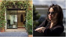 Lilija Larionova ir &bdquo;Spazio Margutta&ldquo; &ndash; erdvė Romoje, kur dizainerė pristato savo naujausią kolekciją