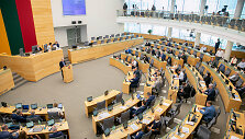 Seimas sprendžia, ar pritarti Sauliaus Skvernelio kandidatūrai į premjerus