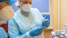 Vilniaus miesto klinikinės ligoninės medikų vakcinacija nuo COVID-19