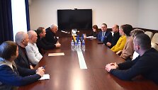 Darbėni&scaron;kiai antradienį lankėsi Palangos savivaldybėje