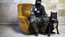 Prorusi&scaron;kas separatistas Donecko vyriausybės pastate
