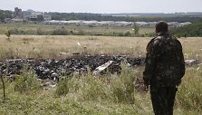 Malaizijos lėktuvo &bdquo;Boeing 777&ldquo; katastrofos vieta rytų Ukrainoje