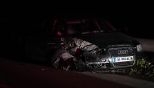 Netoli Jonavos ie&scaron;komas po avarijos pabėgęs automobilio su airi&scaron;kais numeriais vairuotojas