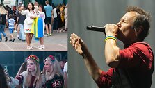 Grupės &bdquo;Okean Elzy&ldquo; koncerto Rygoje akimirkos