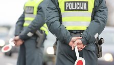 Penktadienio ankstų rytą Vilniaus kelių policijos reidas