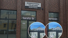 Kompiuterių ir telefonų serviso &scaron;vieslentė