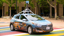 Google street view automobilis