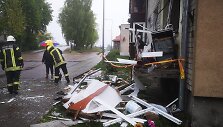Rusnėje, &Scaron;ilutės gatvėje esančiame name, sprogo dujų balionas.