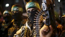 &bdquo;Hamas&ldquo; karių prie&scaron; Izraelį nukreiptas mitingas