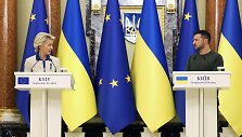 Ursula von der Leyen ir Volodymyras Zelenskis