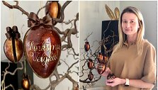 Goda Jazdauskienė ir jos kurti margučiai