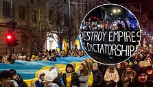 Ukrainos palaikymo mitingas Vilniuje