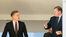Gabrielius Landsbergis ir Saulius Skvernelis