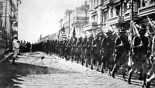 Amerikiečių karių paradas Vladivostoke (1918 m. rugpjūtis)