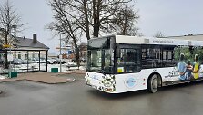 Autobusas Kretingoje