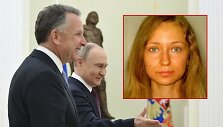 Steve'as Witkoffas, Vladimiras Putinas ir vertėja Natalija Ko&scaron;kina / AP / &bdquo;Agentstvo&ldquo; nuotr.