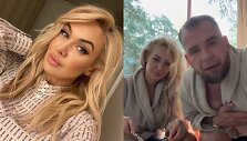 Oksana Pikul su mylimuoju verslininku Vaidu Akramavičiumi
