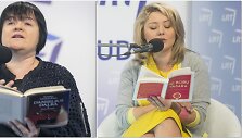 Dalia Ibelhauptaitė ir Beata Nicholson