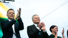 Remigijus &Scaron;ima&scaron;ius, Gitanas Nausėda, Diana Nausėdienė