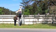 Provokacija Latvijos Adažių karinėje bazėje