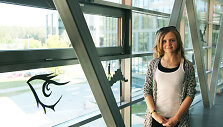 Vilniaus Gedimino technikos universiteto (VGTU) studentė Julija Semenenko.
