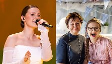 Ieva Zasimauskaitė su mama