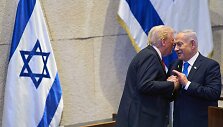 D. Trumpas ir B. Netanyahu / EVAN VUCCI / AFP