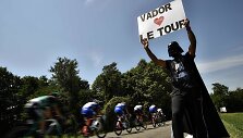 &bdquo;Tour de France&ldquo; lenktynių sirgaliai.