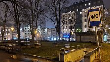 Vie&scaron;asis tualetas V.Kudirkos aik&scaron;tėje
