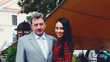 Gabrielė Grygolaitytė-Vasha su seneliu