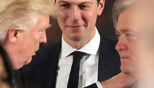 Donaldas Trumpas, Jaredas Kushneris ir Steve'as Bannonas